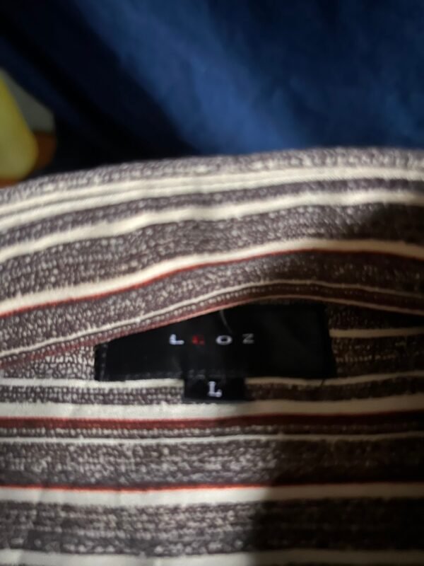 Men's Striped Shirt – Classic & Stylish - 画像 (2)