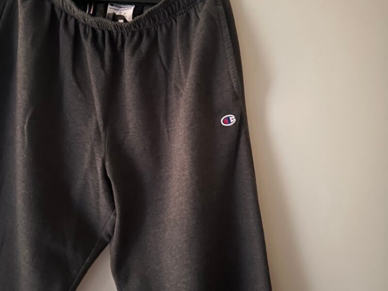 Champion Men's Gray Athletic Sweatpants – Soft, Durable & Comfortable