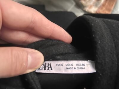 ZARA Black Hoodie – Stylish & Versatile